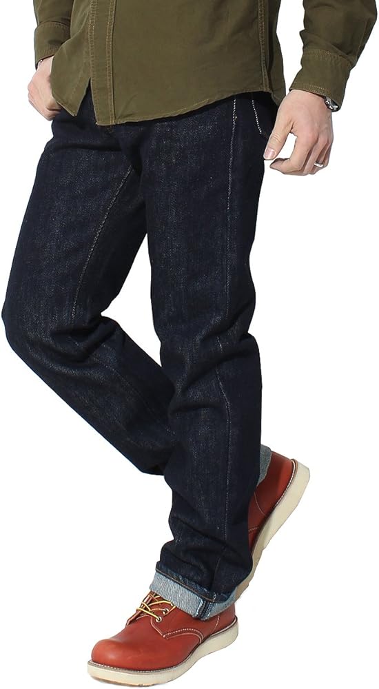 Amazon | KOJIMA GENES(児島ジーンズ) 21oz ストレートジーンズ メンズ