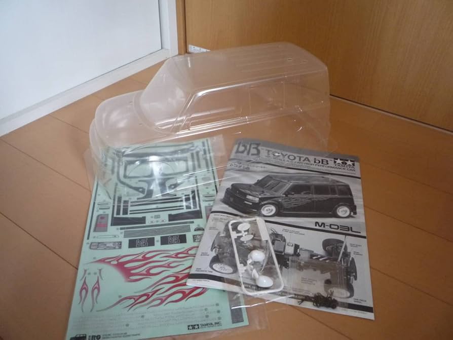 Amazon.co.jp: タミヤ 1/10Mシャーシ用 トヨタBb ボディ M03 M05 M06