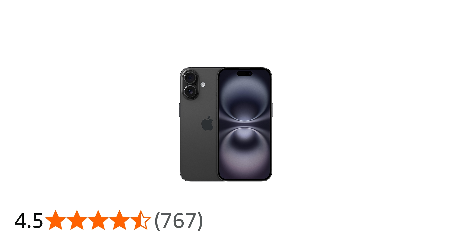 Amazon | Apple iPhone 16 (128 GB) - ブラック SIMフリー 5G対応