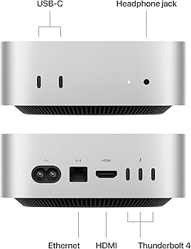 Amazon.com: Apple 2024 Mac mini Desktop Computer with M4 chip with