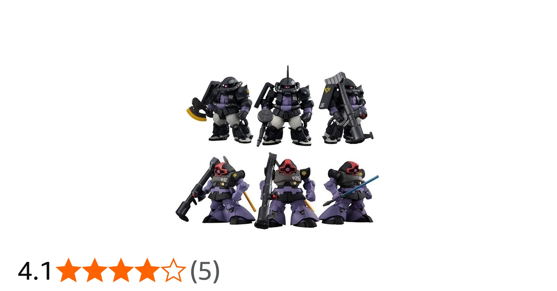 Amazon | FW GUNDAM CONVERGE:CORE 黒い三連星 高機動型ザクII＆