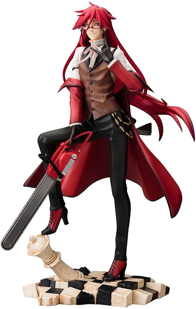 Amazon.co.jp: ARTFX J 黒執事 Book of Circus グレル・サトクリフ 1/8