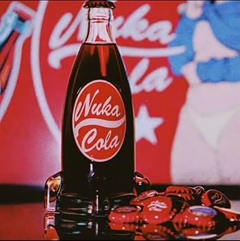 Amazon.co.jp: Fallout ヌカコーラ レプリカ ガラスボトル キャップ