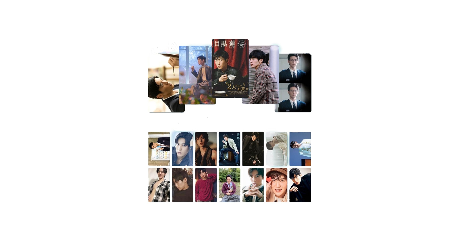 Amazon.co.jp: Ncvoae目黒蓮 めくろれん フォトカード スノーマン