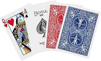Amazon.co.jp: Bicycle Standard Rider Back Playing Cards, 2 Decks
