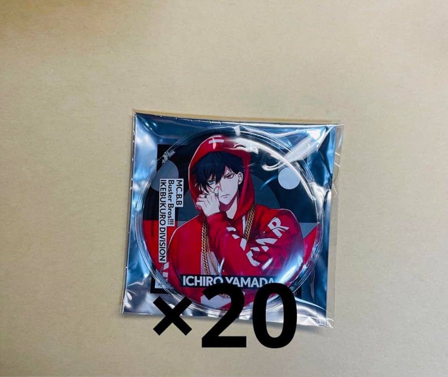 Amazon.co.jp: ヒプノシスマイク ヒプマイ ew02 缶バッジ 山田一郎 20