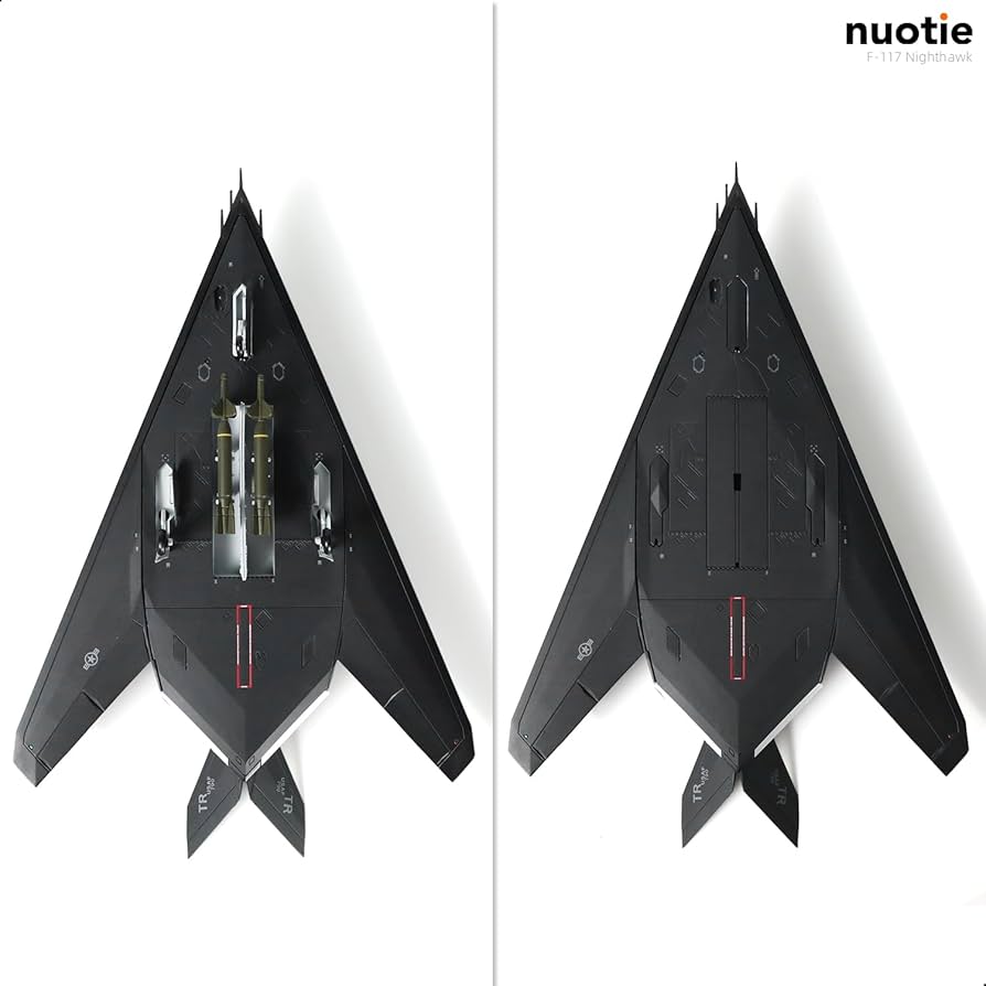 Amazon.co.jp: NUOTIE 1/72 F-117 ナイトホーク ステルス ストライカー