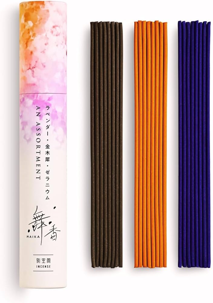 Amazon.co.jp: 【匠の国産手作り】 舞香 アソート お香 3種類の癒しの