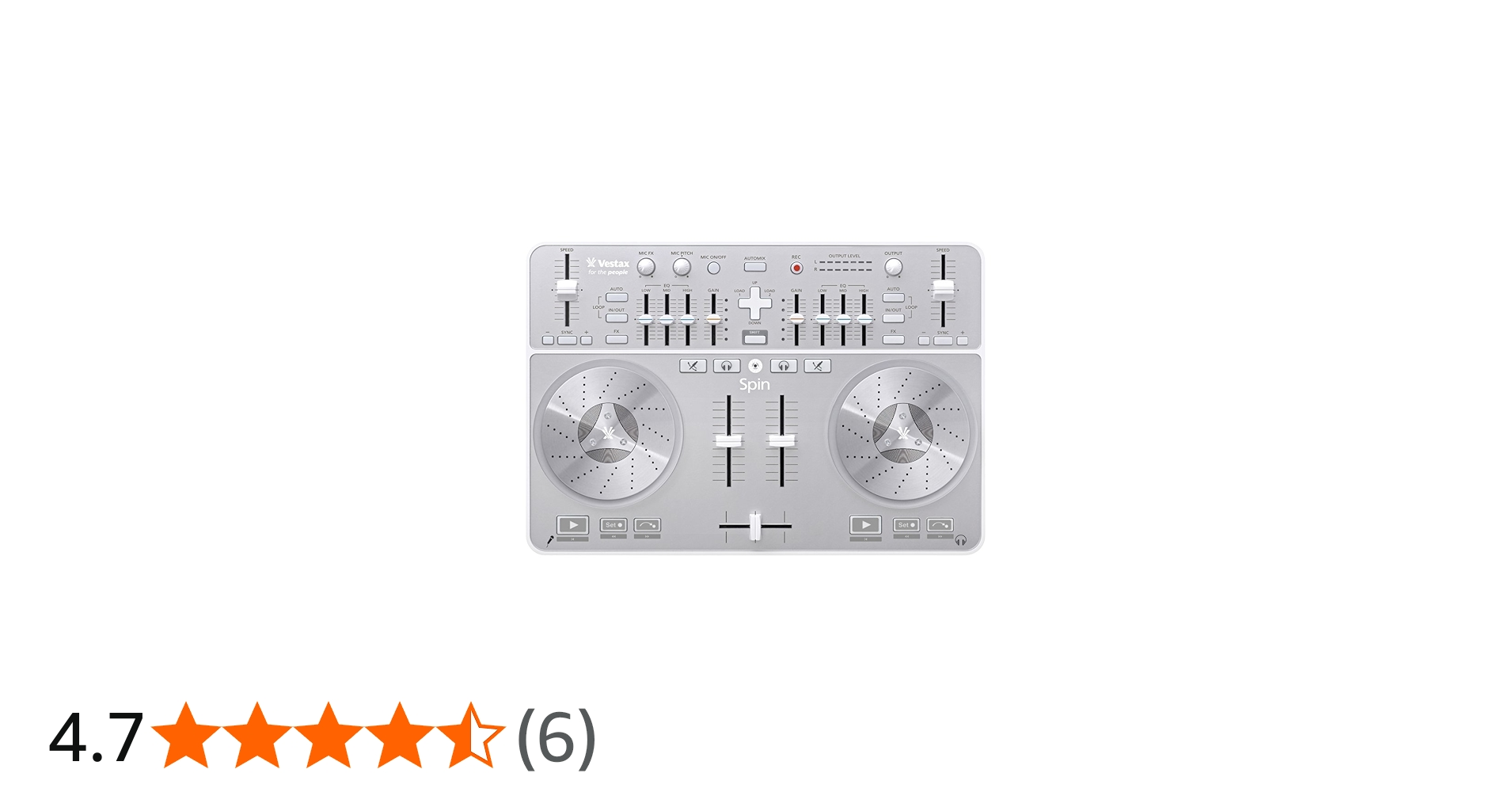 Amazon | Vestax ベスタクス Mac専用 オーディオインターフェイス内蔵