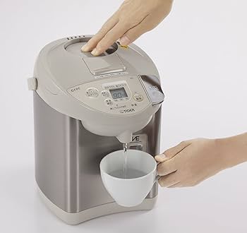 Amazon | タイガー 魔法瓶 電気 ポット 3L ベージュ 節電 VE 保温