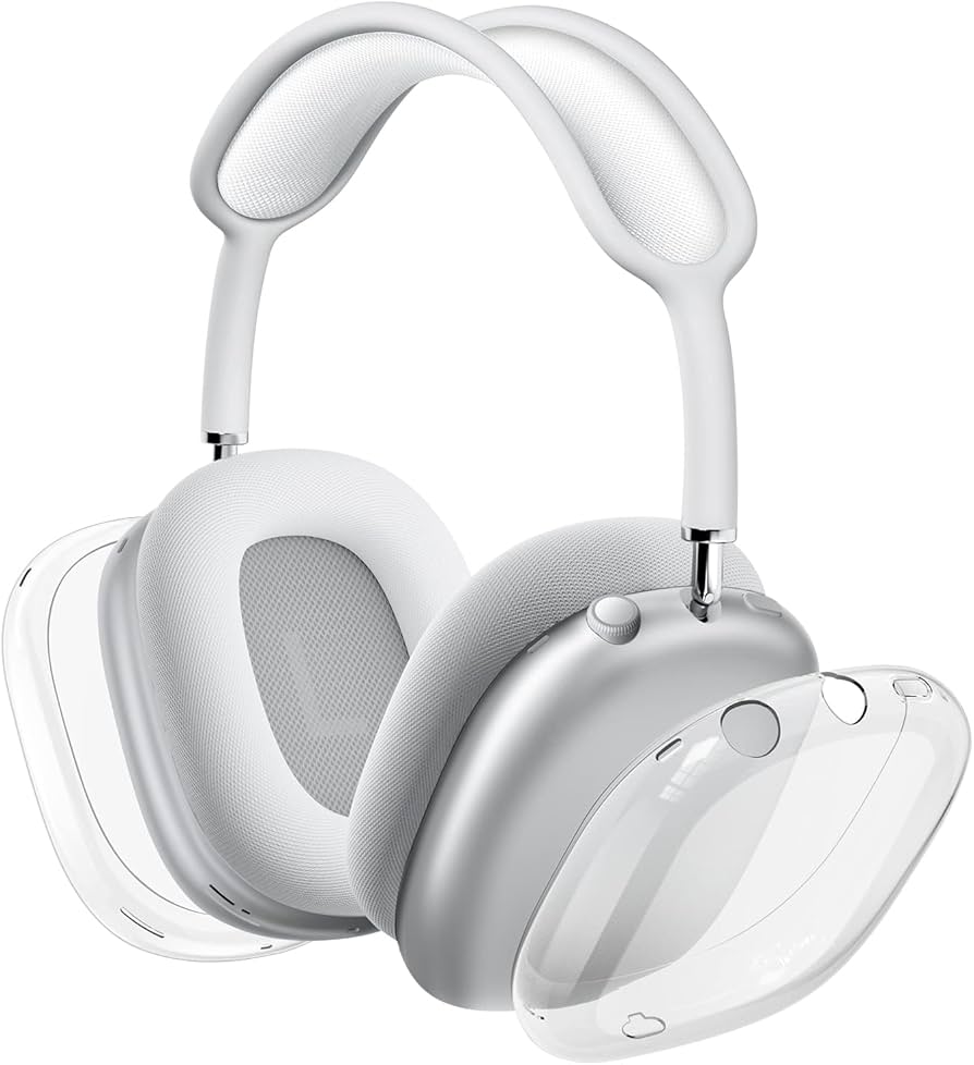 Amazon | VICHYIE AirPods Max対応ケース、柔らかいTPU透明ケース傷