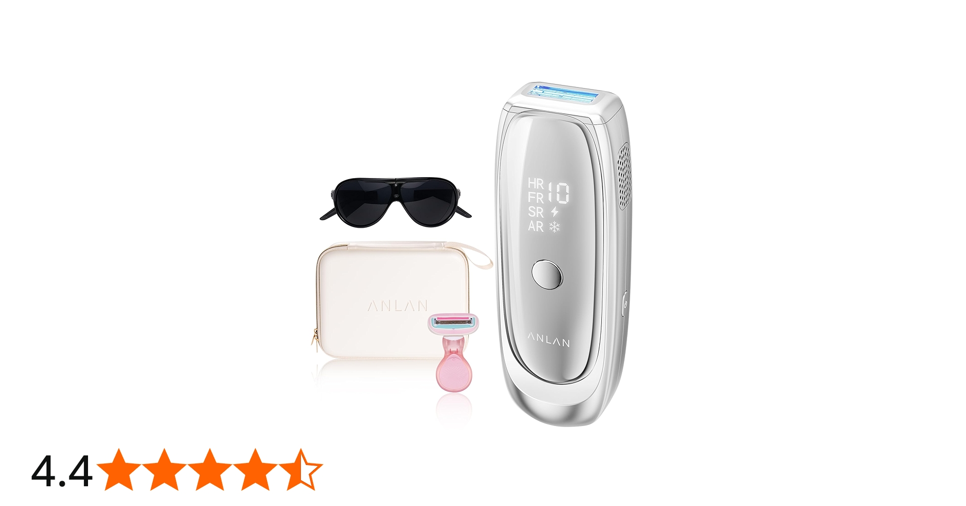 Amazon | 【TV紹介✕美人百花ムダ毛ケア部門NO1】ANLAN 脱毛器 Zap 光