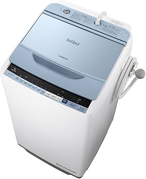 Amazon.co.jp: 日立 全自動洗濯機 ビートウォッシュ 7kg ブルー BW
