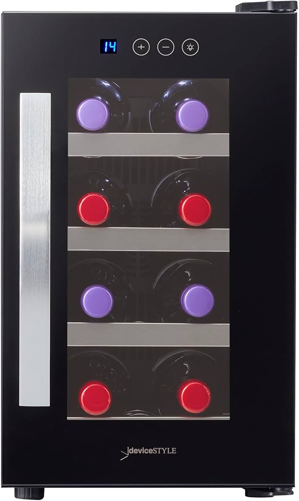 Amazon.co.jp: deviceSTYLE/デバイスタイル ワインセラー CG-P8S-K 8本