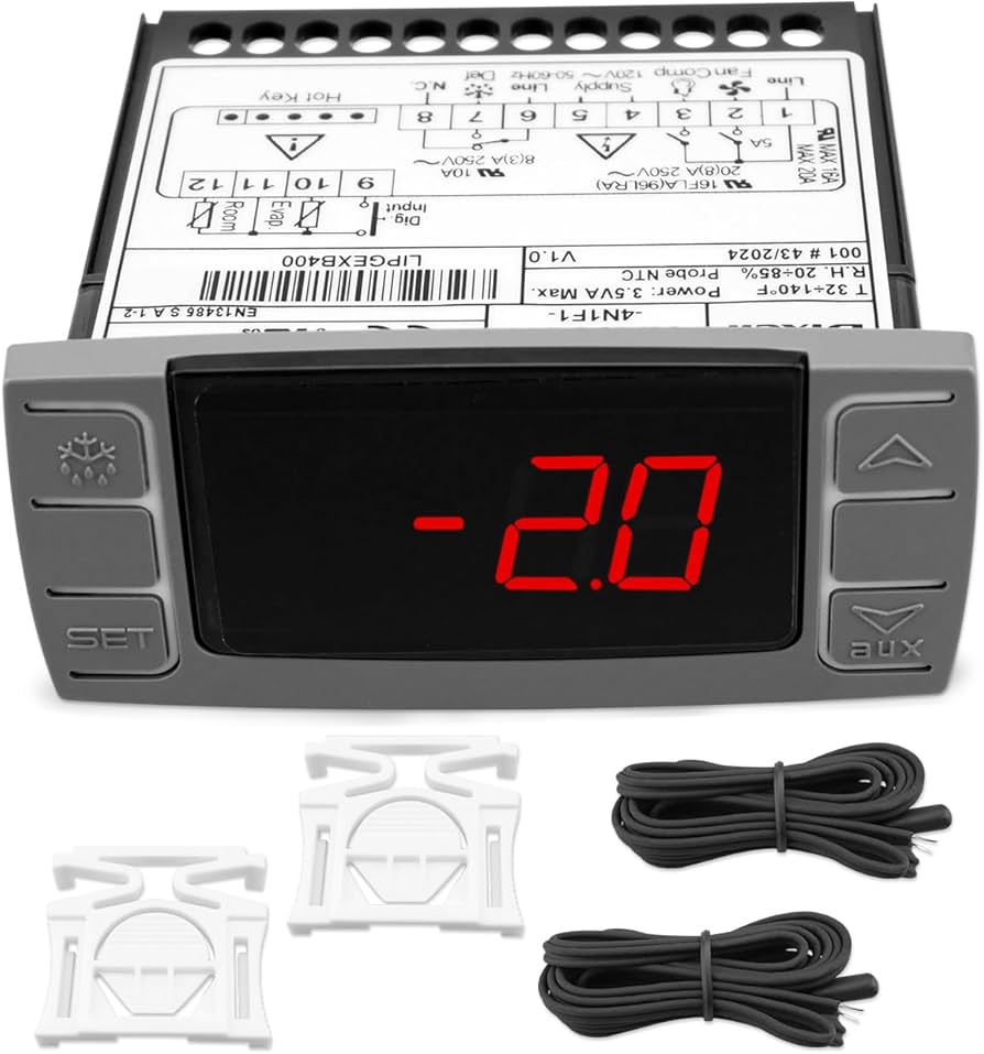 Amazon.com: Fit for Dixell XR06CX-4N1F1 Temperature Controller