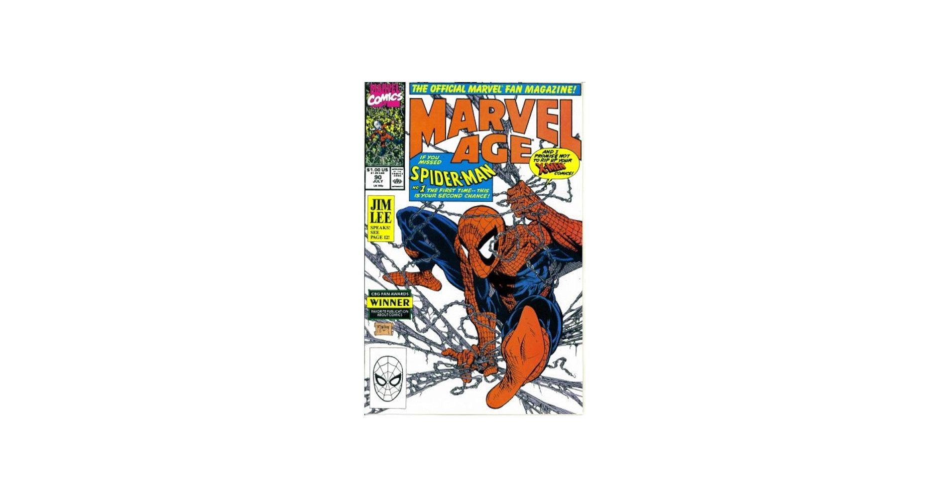 Marvel Age - The Official Marvel News Magazine #90 : Spider-Man