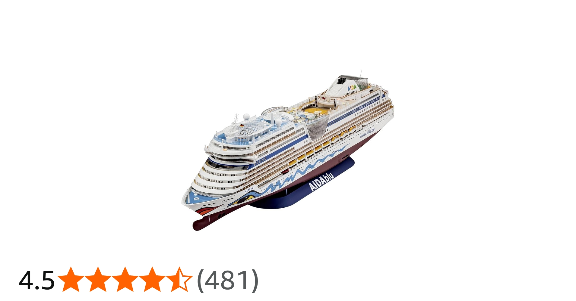 Amazon | ドイツレベル 1/400 客船 アイーダ・ブルー ソル、マール