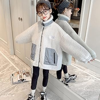 Amazon | [NOMSOCR] 子供服 ボアコート ボアジャケット キッズ