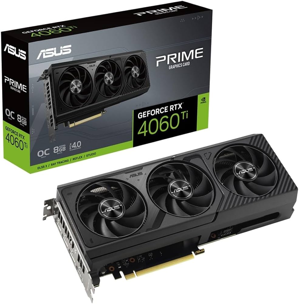 Amazon | ASUS Prime GeForce RTX 4060 Ti OC Edition 8GB GDDR6 PRIME