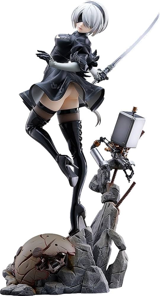 Amazon | NieR:Automata Ver1.1a 2B 1/7スケール プラスチック製 塗装