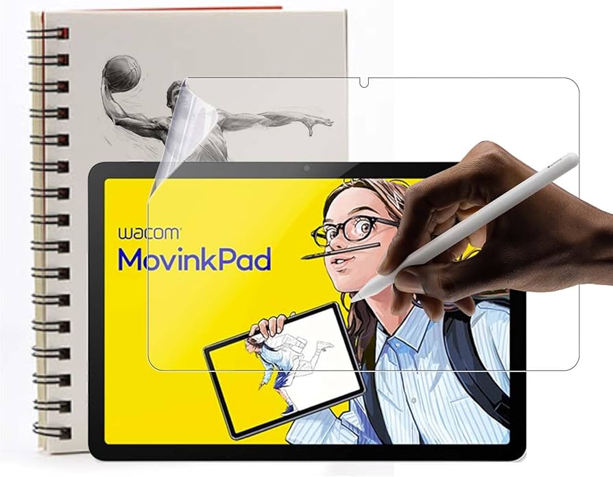 Amazon.co.jp: Wacom MovinkPad 11 タブレット 用 保護フィルム 11.45