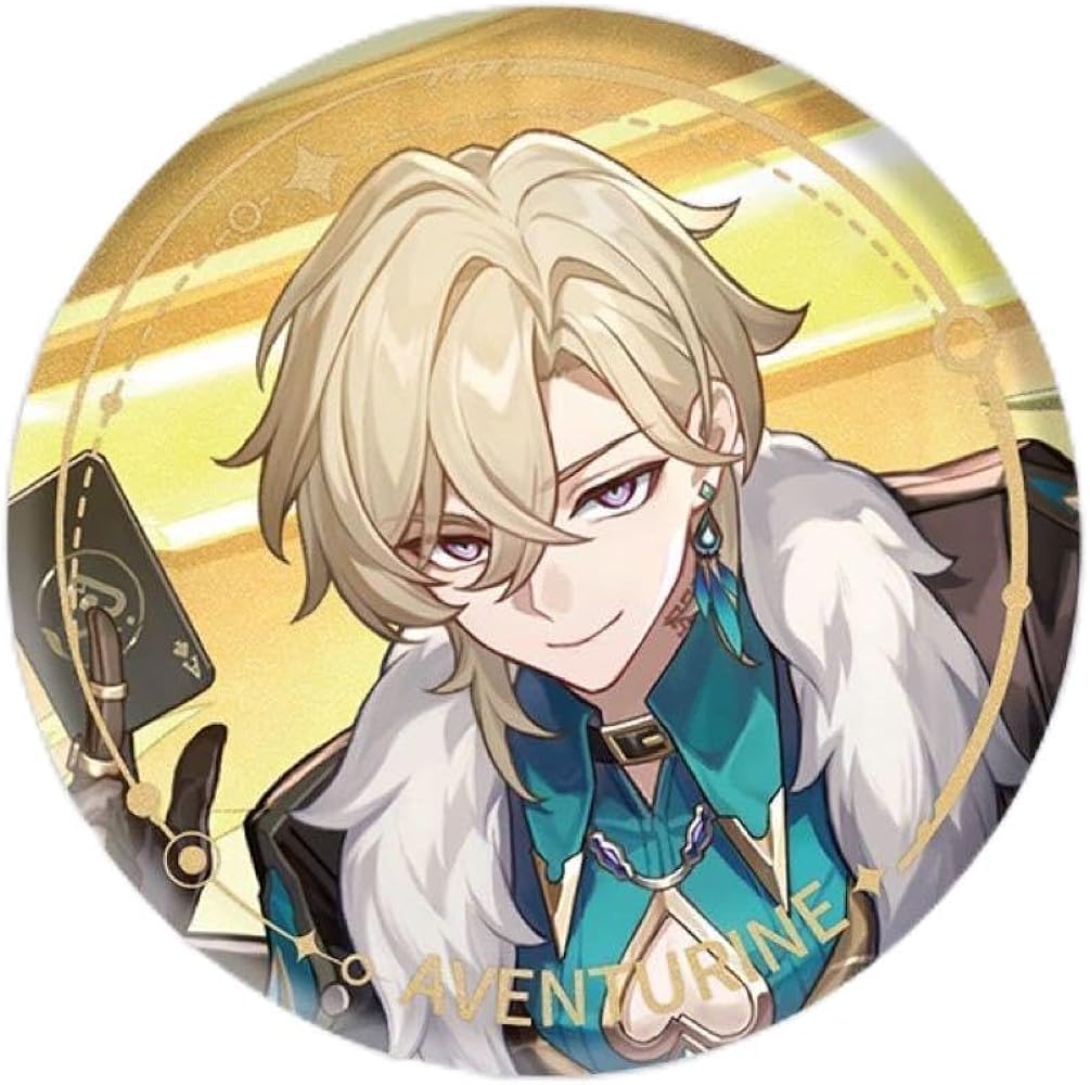 Amazon.co.jp: アベンチュリン 立ち絵 缶バッジ 崩壊スターレイル