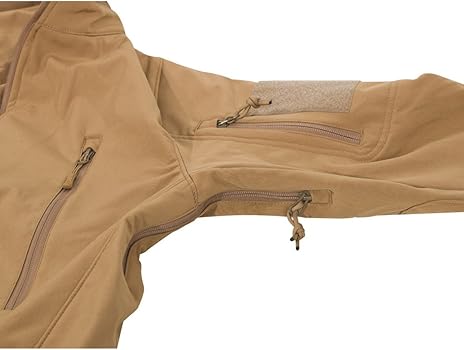 MFH Men's Scorpion Soft Shell Jacket Coyote Tan Size M at Amazon