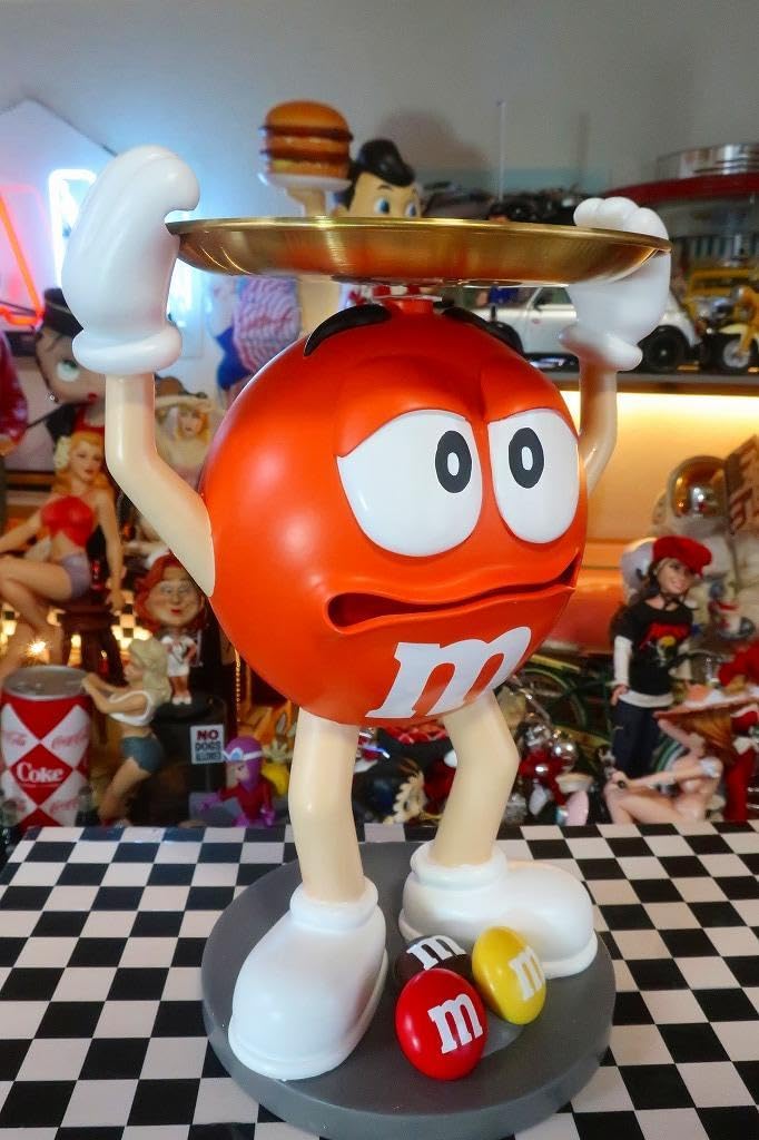 Amazon.co.jp: m&m's エムアンドエムズ オレンジくん キャンディトレイ