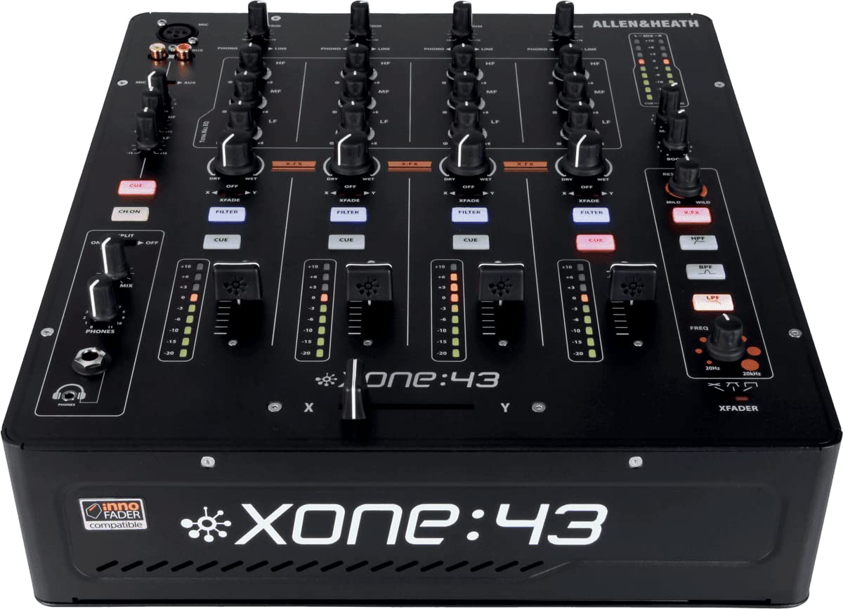 Amazon | Allen & Heath XONE : 43 プロフェッショナル 4ch DJミキサー