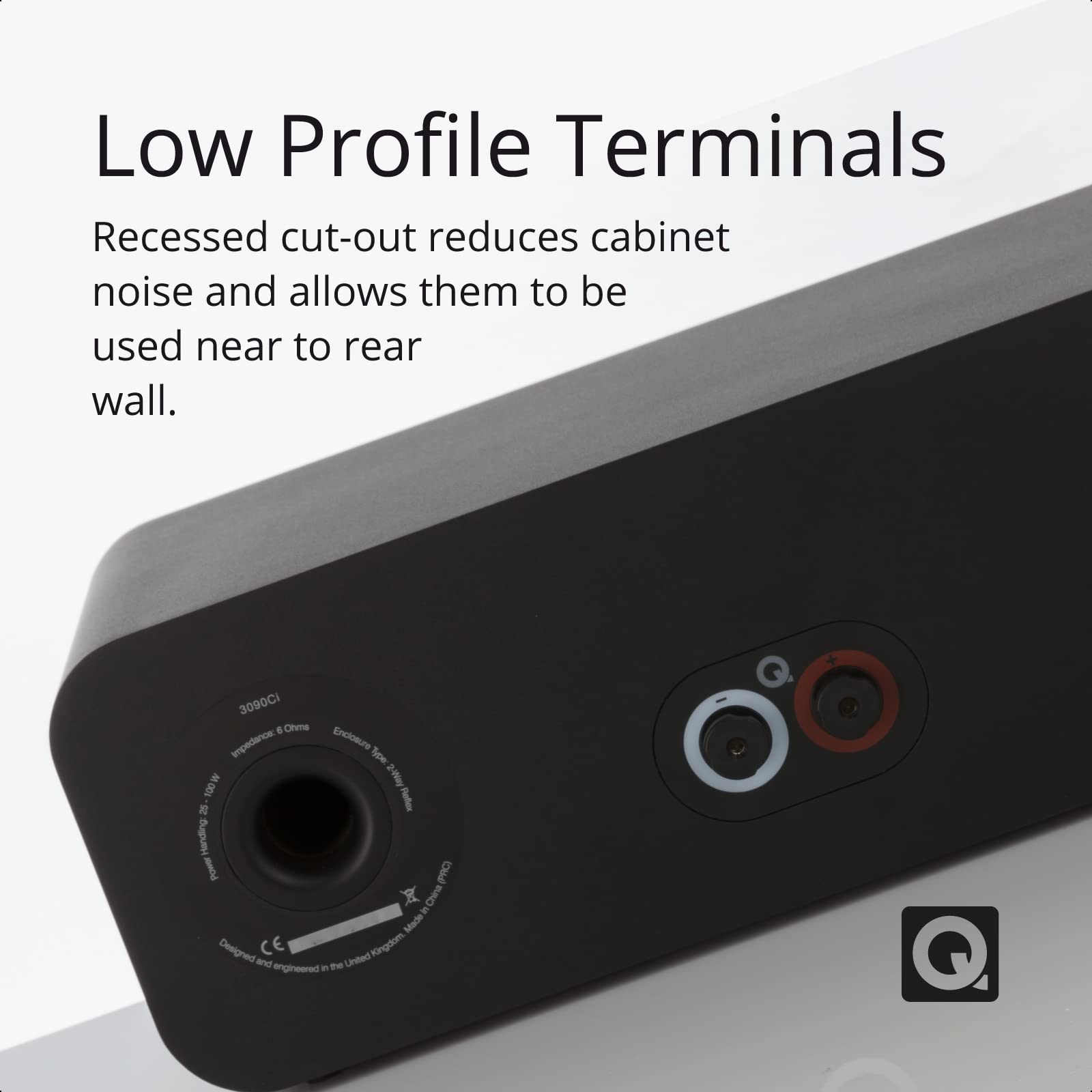 Amazon.co.jp: Q Acoustics 3090Ci センタースピーカー カーボン