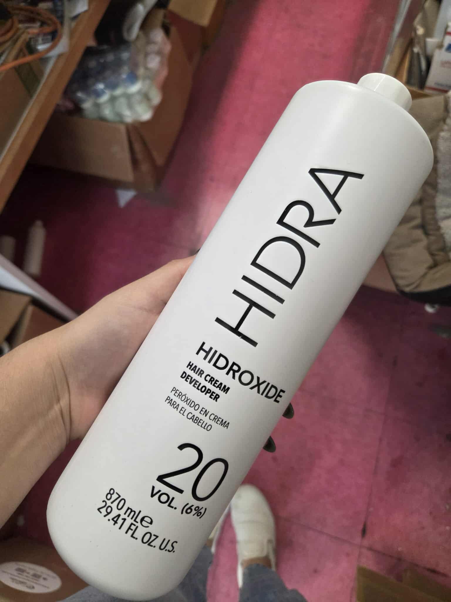 Amazon.com: Hidracolor Peroxide Cream Developer 20 Vol. (6%) 29.41