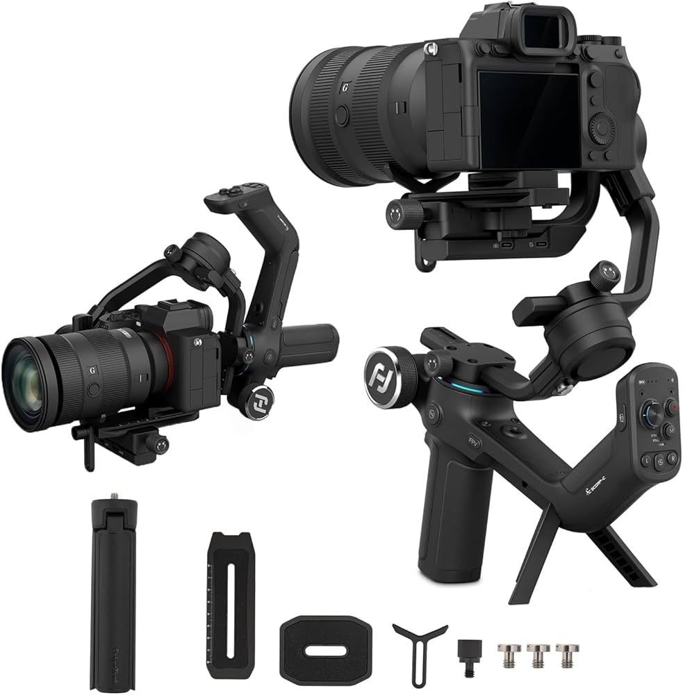Amazon.co.jp: FeiyuTech SCORP -C カメラスタビライザー, ジンバル