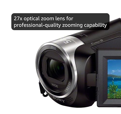 Amazon.com : Sony HDR-CX240/B Full HD 9.2 MP Camcorder with 27x