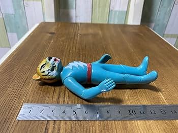 Amazon.co.jp: 当時物 鉄人タイガーセブン ソフビ人形 ブルマァク