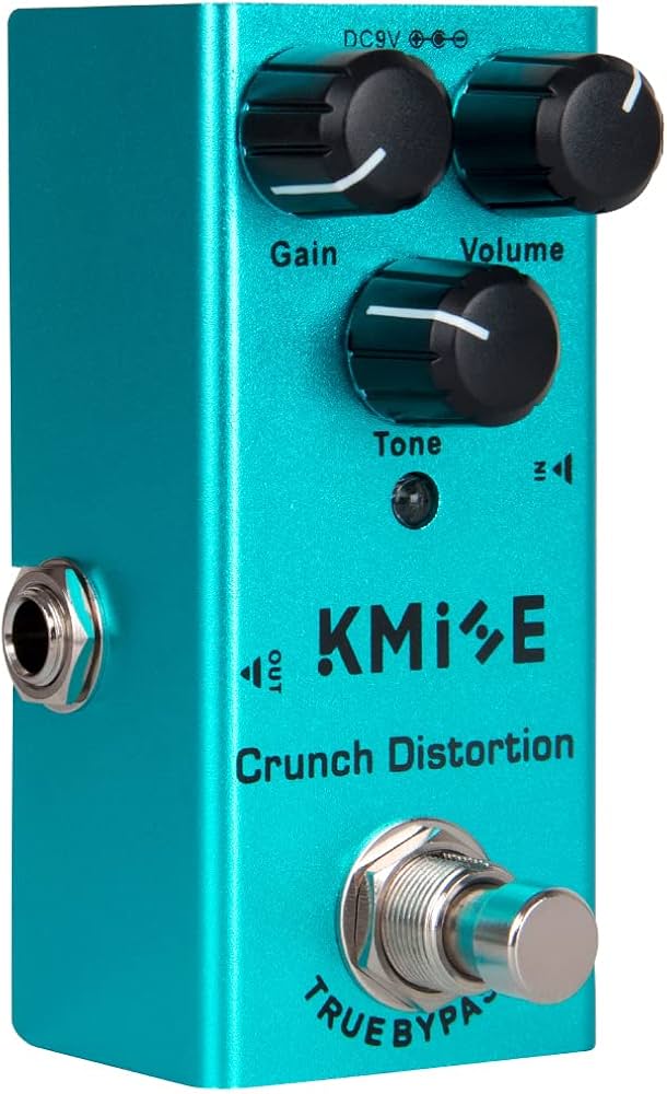 Amazon.com: Kmise Crunch Distortion Electric Guitar Effects Pedal