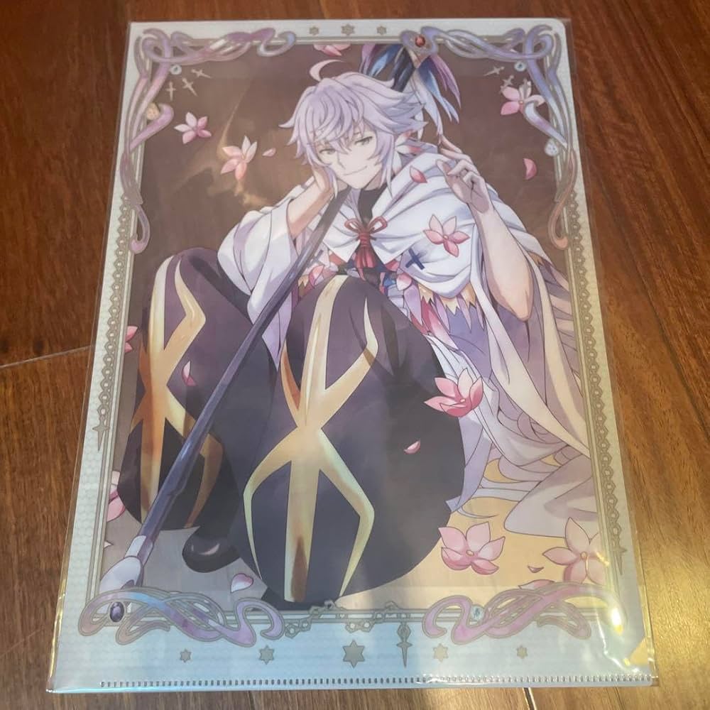 Amazon.co.jp: fate grand order FGO クリアファイル マーリン XJ