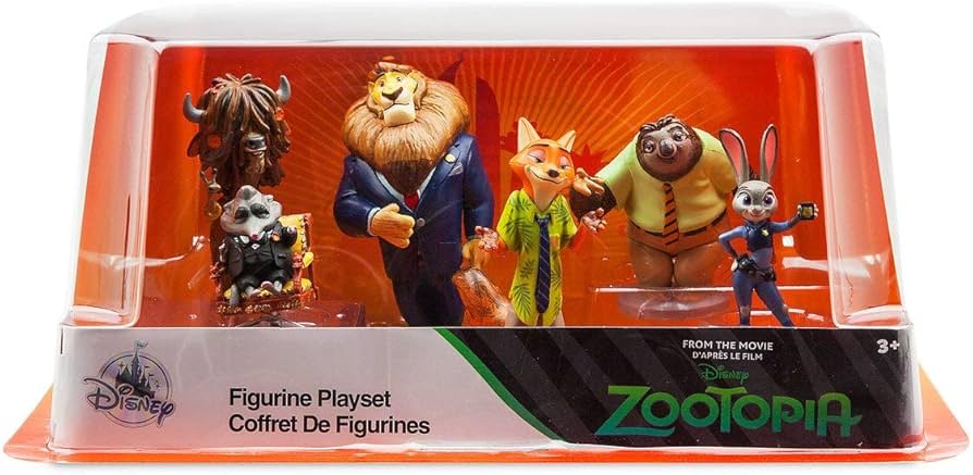 Amazon.co.jp: ディズニー ズートピア フィギュア プレイセット : おもちゃ