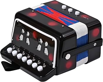 Amazon | LIEKE アコーディオン 10キー ボタン アコーディオン