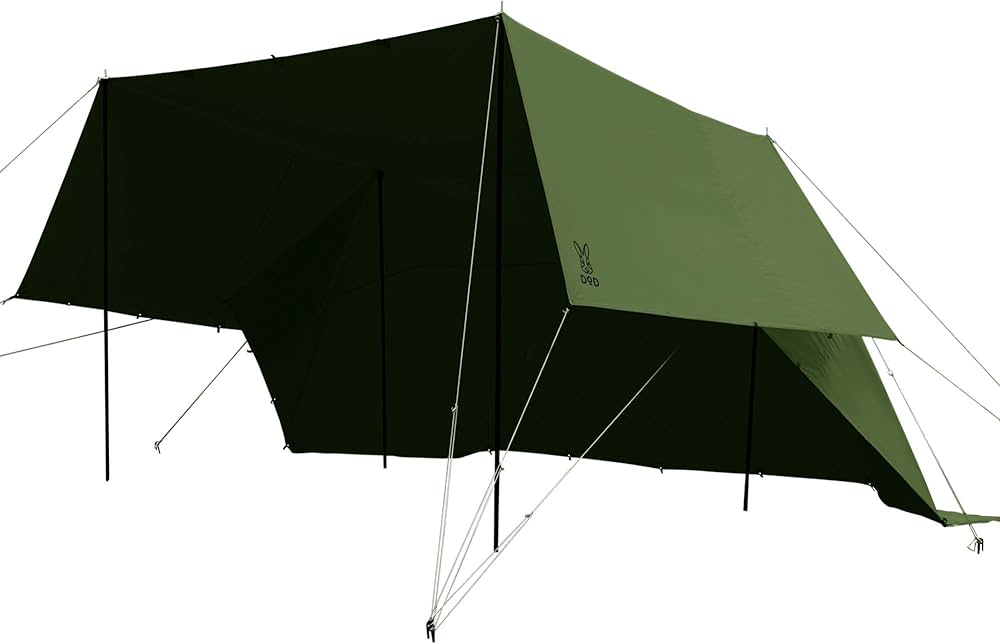 Amazon | DOD(ディーオーディー) ヌノイチM 「布1枚」のシンプルテント