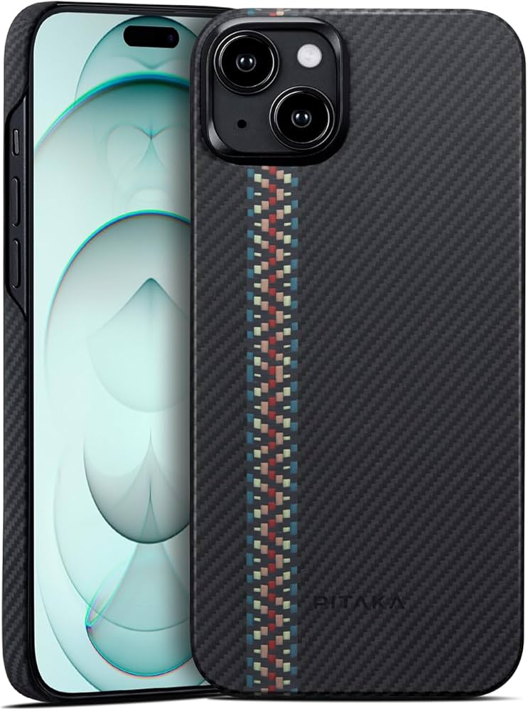 Amazon.com: Pitaka MagEZ Case 4 for iPhone 15 Plus, 6.7