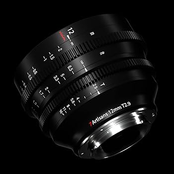 Amazon.co.jp: 7artisans 12mm T2.9 シネレンズ APS-C ビジョン