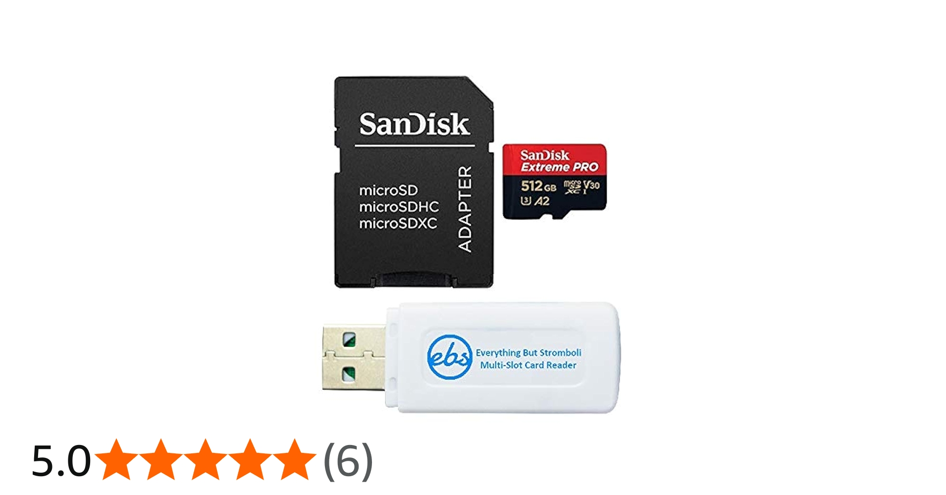Amazon | SanDisk 512GB microSD Extreme PRO メモリーカード