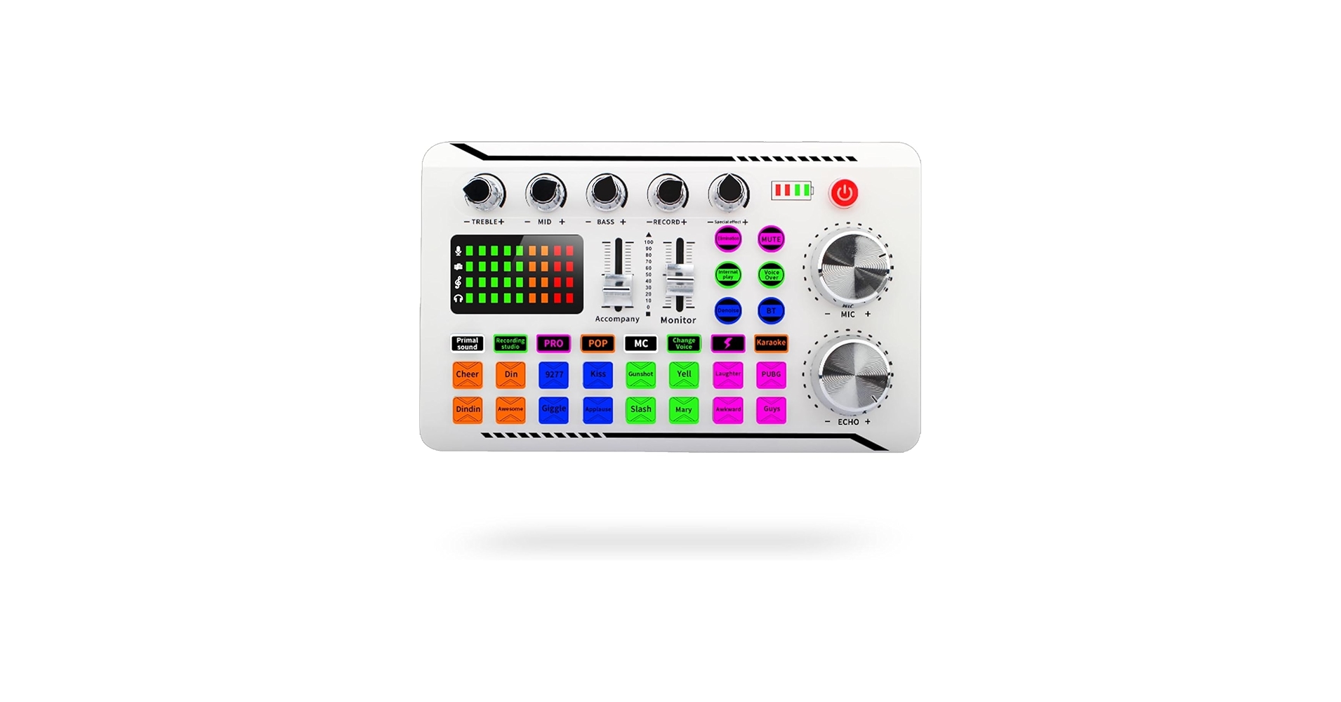 Amazon.com: F998 Professional Audio Mixer,Sound Card Voice Changer