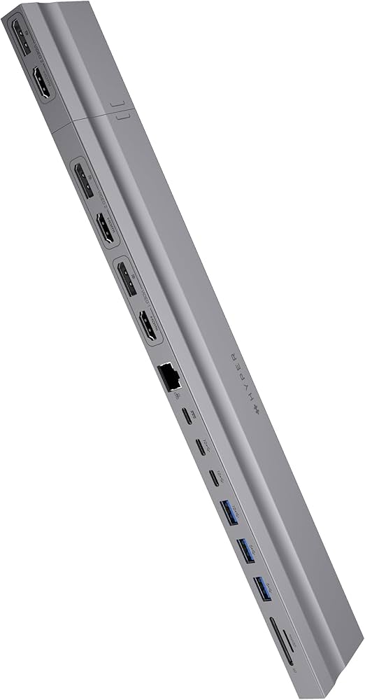 Amazon.com: HyperDrive 4K Multi-Display Docking Station for 13”-16