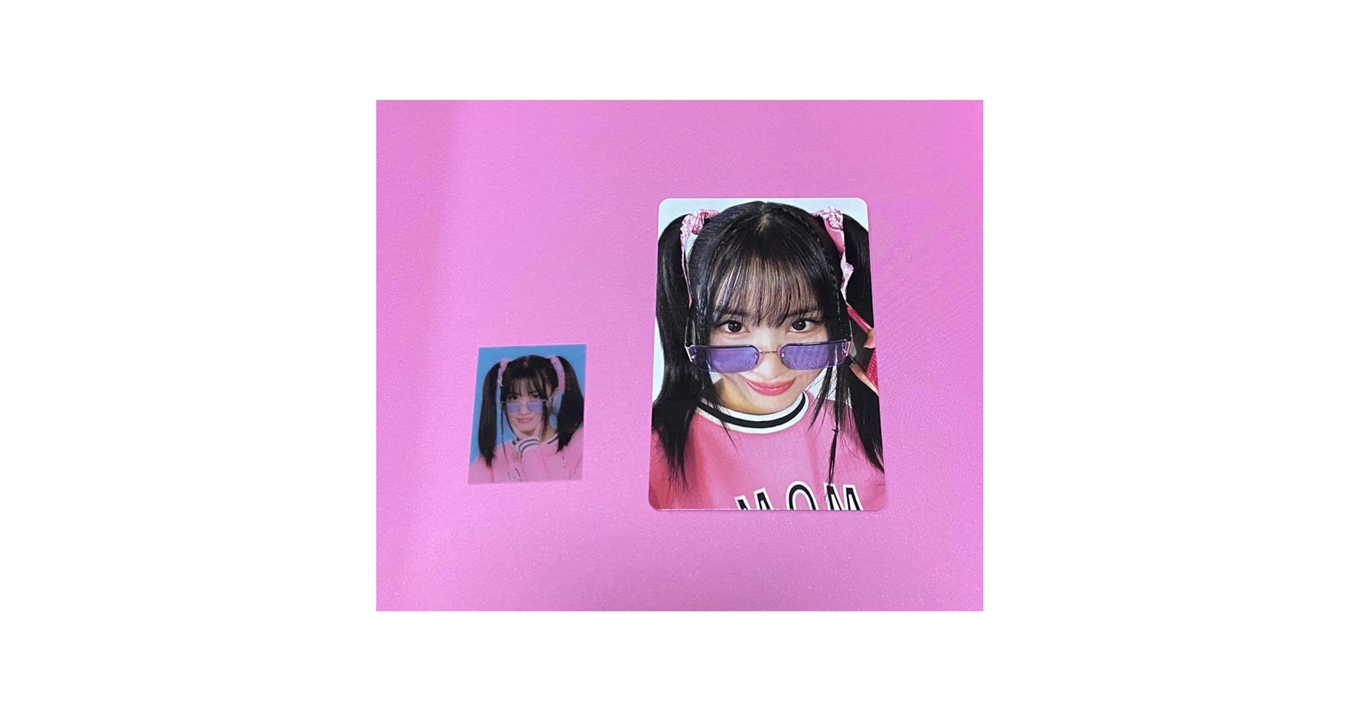 twice ロッテ lotte モモ トレカ スターアベニュー 穴あり 穴なし