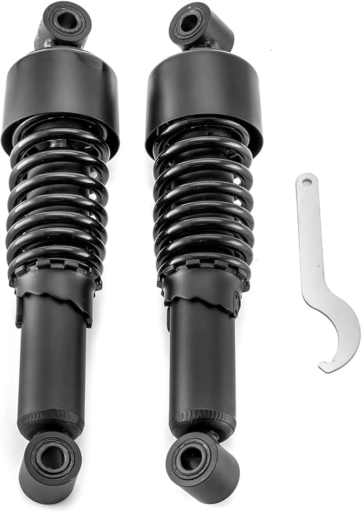 Amazon.co.jp: 調整可能なローダウンサスペンションリアショック