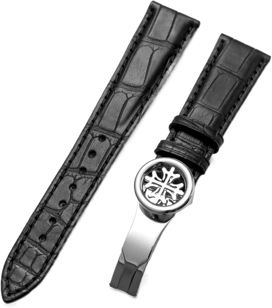 JWTPRO for Patek Philippe Watch Band 5146 5396 Genuine Alligator