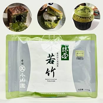 Amazon | 丸久小山園 菓子・スイーツ用 製菓用抹茶/若竹(わかたけ)100g