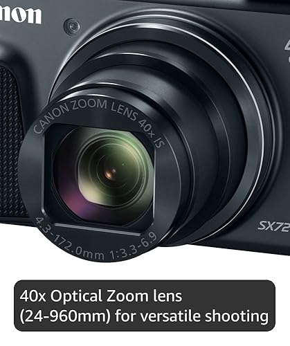 Amazon.com : Canon Cameras US PowerShot SX720 HS Black : Electronics