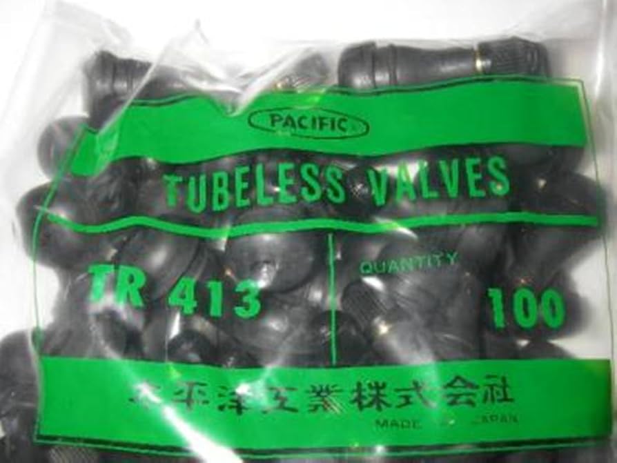 Amazon | 太平洋工業 チューブレスタイヤゴムバルブ 100個セット